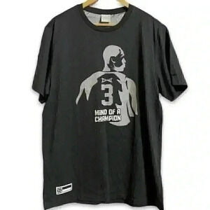 Li-Ning T-Shirt Men’s 2XL Black “Mind of a Champion” Casual Graphic Tee NWT